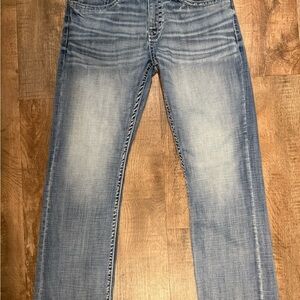 BKE Light Wash Straight Jeans